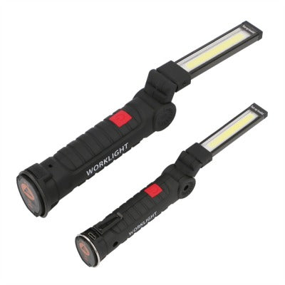USB Portable COB LED Flashlight