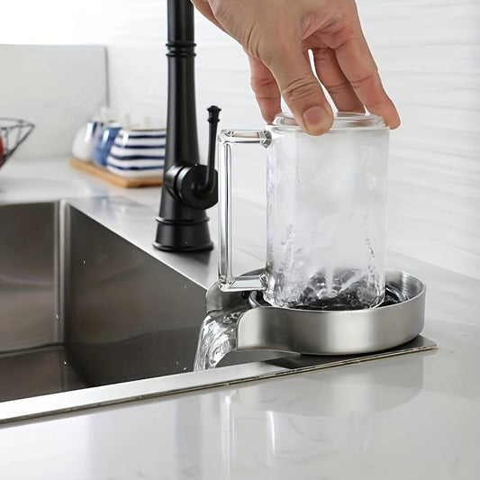 Universal sink for glasses and cups