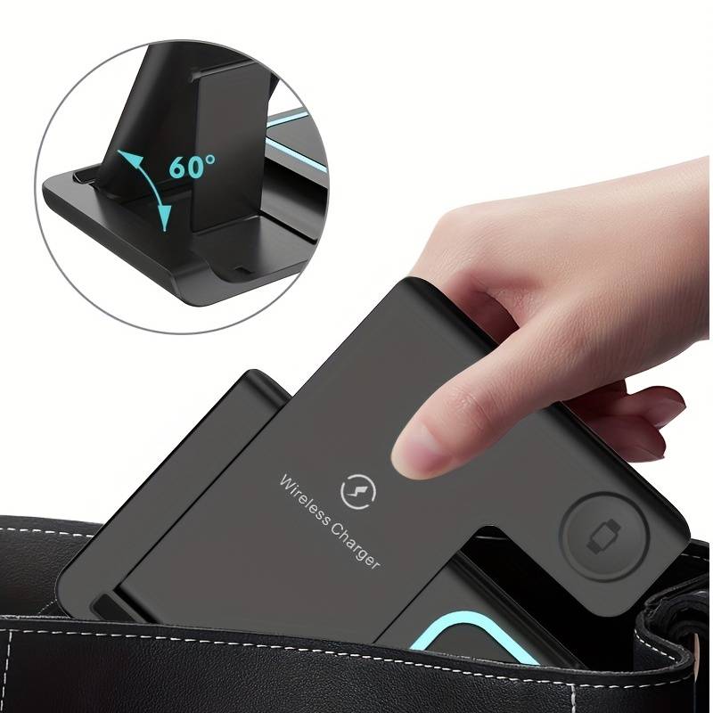 3-in-1 fast charging station for all gadgets